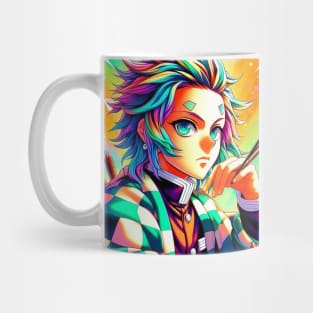 Tanjiro demon pop art Mug